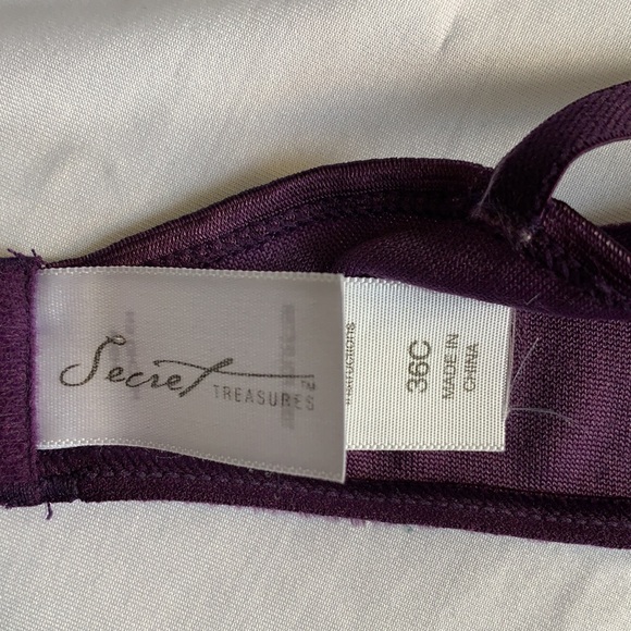 Fuzzy Purple Bra - Picture 6 of 6